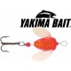 YAKIMA BAIT SPIN-N-GLO® RIGGED Glitter Rocket Red